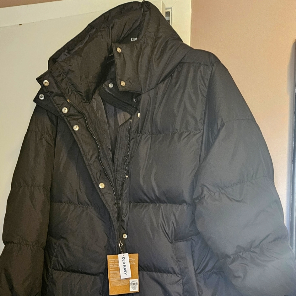 Old Navy Long Puffer Jacket